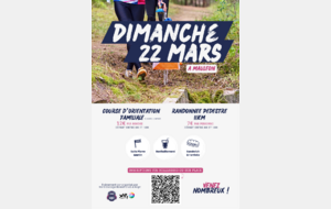 Randonnée et course d'orientation familiale