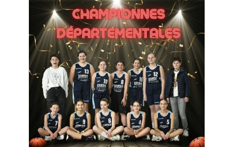 U15 Championnes départementales