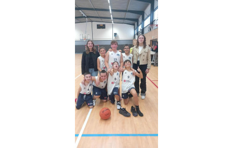 U13G encadrant Maëlys D et Lola H